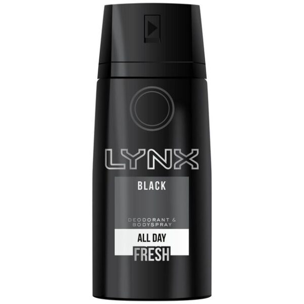 Lynx black body spray 150ml