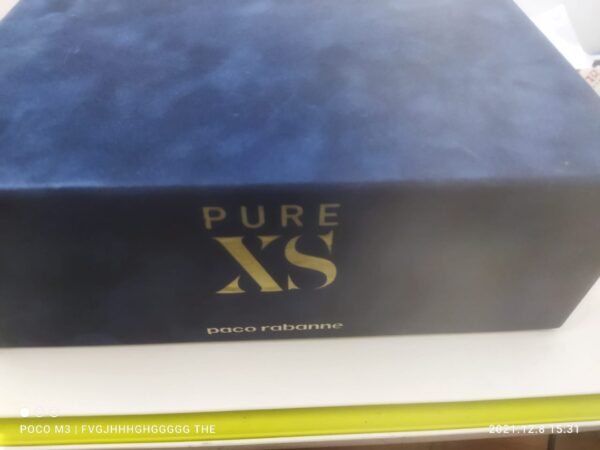 Paco Rabanne Pure XS Gift Set 100ml Perfume,100ml Shower Gel and 10ml Free Gift Edp - Image 3