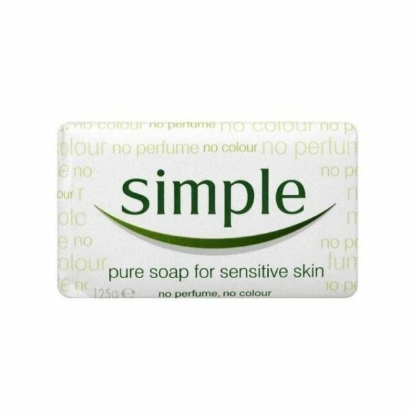 Simple Pure Soap For Sensitive Skin 125g