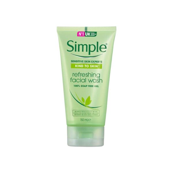 Simple Refreshing Facial Wash 100% Soap Free 150ml