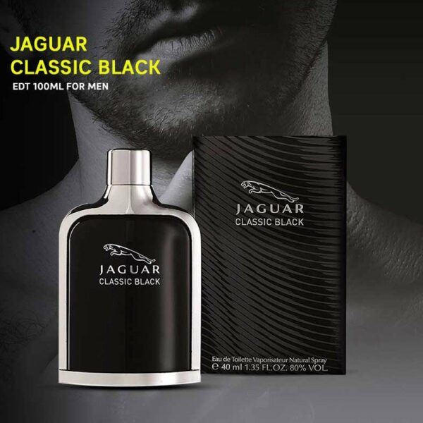 Jaguar Classic Black Edt 100ml - Image 4