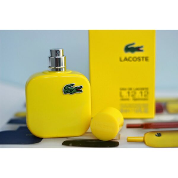 Lacoste Yellow Eau de L.12.12 Edt 100ml - Image 4