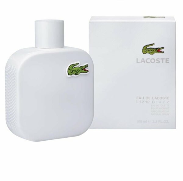 Lacoste White Eau de L.12.12. 100ml - Image 2