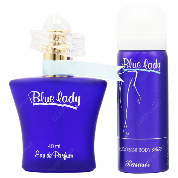 Rasasi Blue Lady Edp 40ml With Free 50ml Deo Spray - Image 4