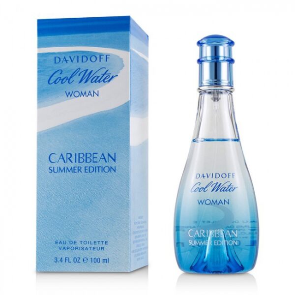 Davidoff Cool Water Woman Caribbean Summer Edition Edt 100ml - Image 2