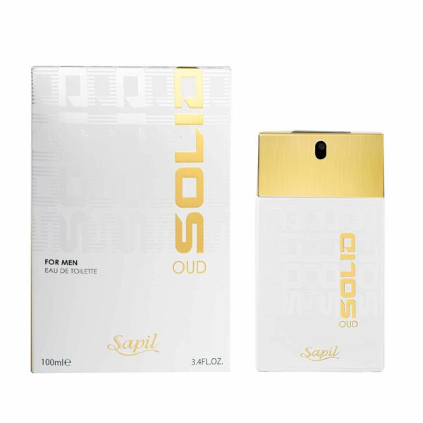 Sapil Solid Oud For Men Edt 100ml - Image 2