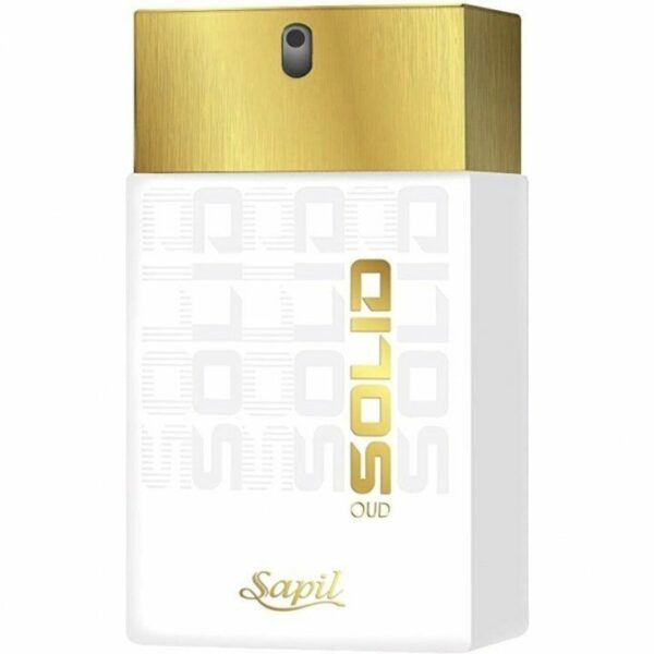 Sapil Solid Oud For Men Edt 100ml - Image 4