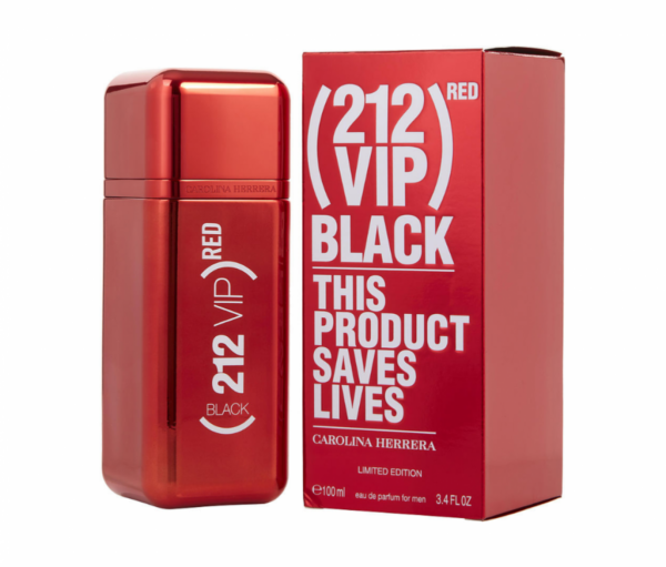 VIP Black Red Carolina Herrera Edp 100ml - Image 2