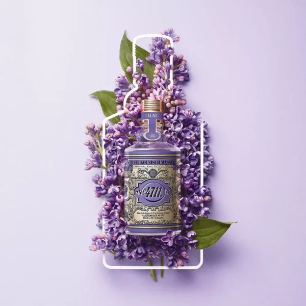 4711 Lilac Eau De Cologne Spray 100ml - Image 4