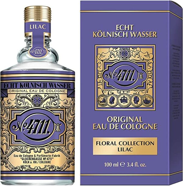 4711 Lilac Eau De Cologne Spray 100ml - Image 2