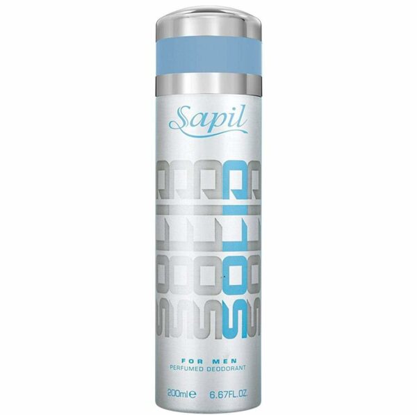 Sapil Solid Deodorant Body Spray for Unisex Men 200 ML