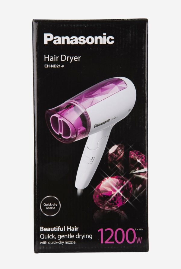 Panasonic Hair Dryer EH-ND21-P - 1 Year Warranty